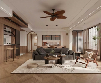 Modern A Living Room-ID:792314053