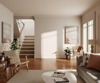 Nordic Style A Living Room-ID:699084049