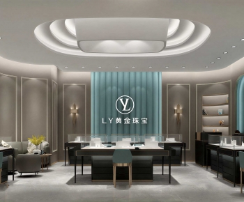 Modern Jewelry Store-ID:582113983