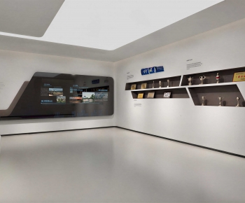 Modern Exhibition Hall-ID:743592987