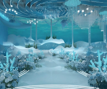 Modern Banquet Hall-ID:488989454