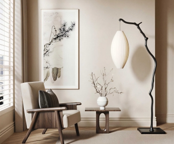 New Chinese Style Lounge Chair-ID:562504053