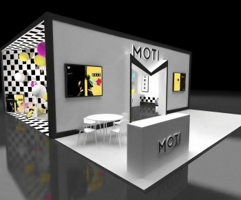 Modern Exhibition Hall-ID:120742084