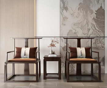 New Chinese Style Lounge Chair-ID:630522019