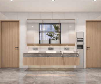 Modern Public Toilet-ID:564925919