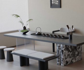 New Chinese Style Tea Tables And Chairs-ID:710949905