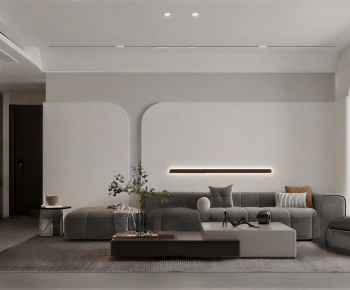 Modern A Living Room-ID:594949788