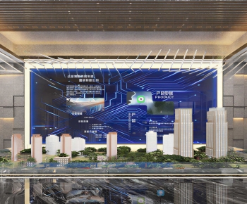 Modern Exhibition Hall-ID:264321093