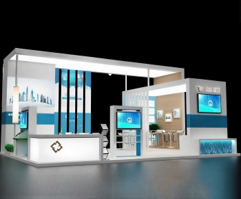 Modern Exhibition Hall-ID:404459957