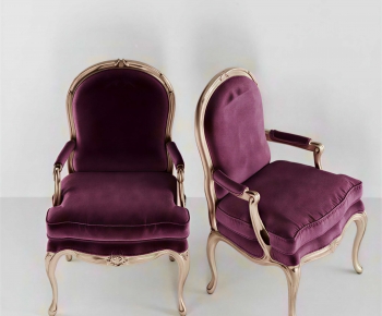 European Style Single Sofa-ID:227772008