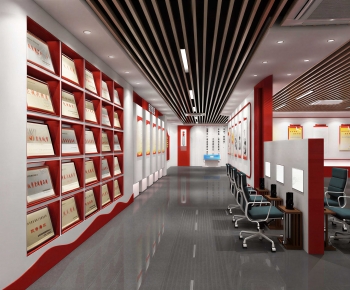 Modern Exhibition Hall-ID:816032894