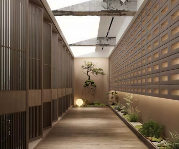 New Chinese Style Corridor-ID:366800076