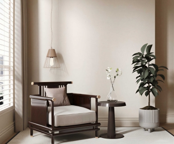 New Chinese Style Lounge Chair-ID:451108931