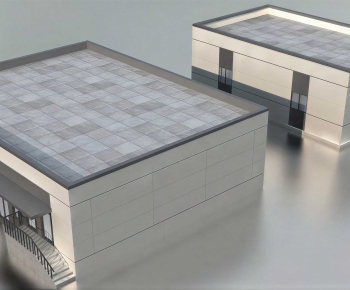 Modern Industrial Building-ID:778795969