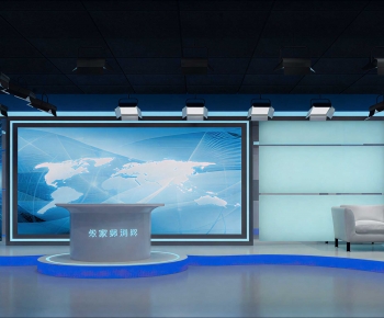 Modern Exhibition Hall-ID:620927104