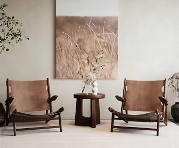 Wabi-sabi Style Lounge Chair-ID:669039018