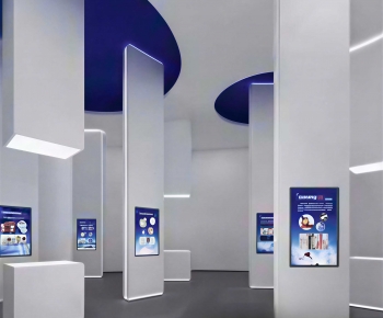 Modern Exhibition Hall-ID:522018911