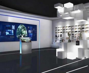 Modern Exhibition Hall-ID:151779726