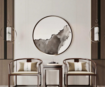 New Chinese Style Lounge Chair-ID:903479105