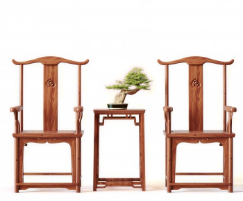 New Chinese Style Lounge Chair-ID:266652111