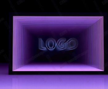 Modern Exhibition Hall-ID:883789066