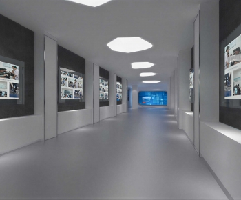 Modern Exhibition Hall-ID:913366083