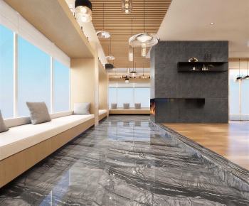 Modern Office Rest Area-ID:346235998