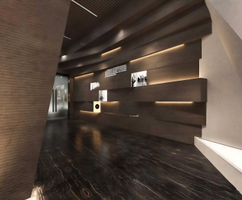 Modern Exhibition Hall-ID:284436949