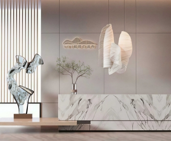 Modern Office Reception Desk-ID:399436957