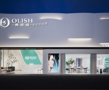 Modern Facade Element-ID:393419031