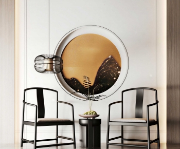 New Chinese Style Lounge Chair-ID:773983966