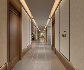 New Chinese Style Corridor-ID:464622023
