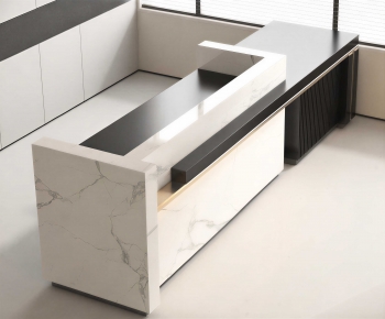 Modern Reception Desk-ID:364387995