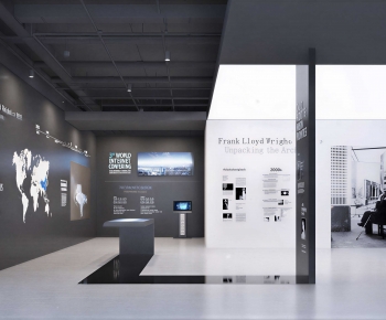 Modern Exhibition Hall-ID:325658082