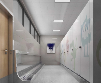 Modern Children's Restroom-ID:962958104