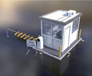 Modern Security Booth-ID:867221122