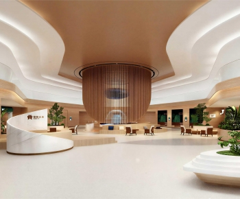 Modern Office Reception Desk-ID:224550965