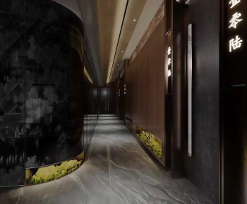 Chinese Style Corridor-ID:574614054