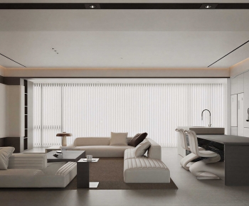 Modern A Living Room-ID:806305896