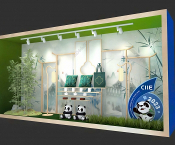 New Chinese Style Shop Window-ID:112389091