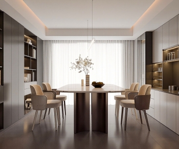 Modern Dining Room-ID:745349889