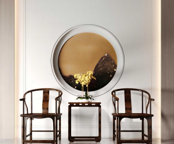 New Chinese Style Lounge Chair-ID:400512934