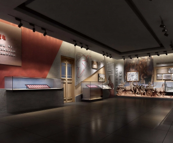 Modern Exhibition Hall-ID:750613939