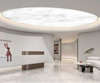 Modern Office Reception Desk-ID:573793891