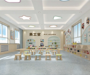 Modern Kindergarten Classrooms-ID:551441916