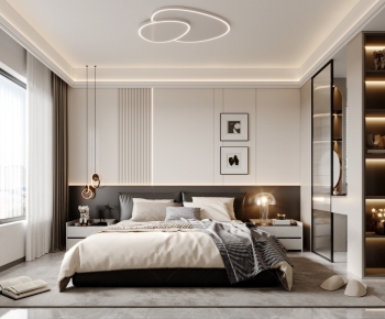 Modern Bedroom-ID:204859021
