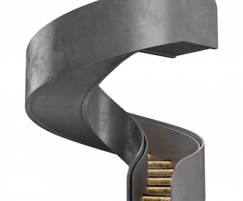 Modern Rotating Staircase-ID:745232116