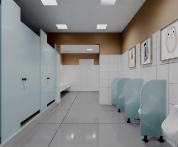 Modern Public Toilet-ID:210771088