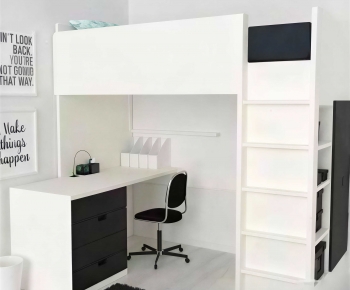 Modern Bunk Bed-ID:900604019