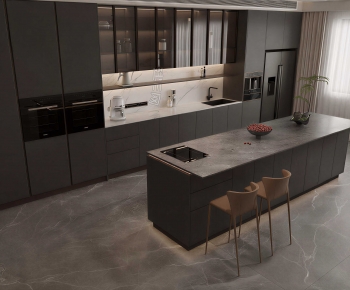 Modern Kitchen Cabinet-ID:683696032